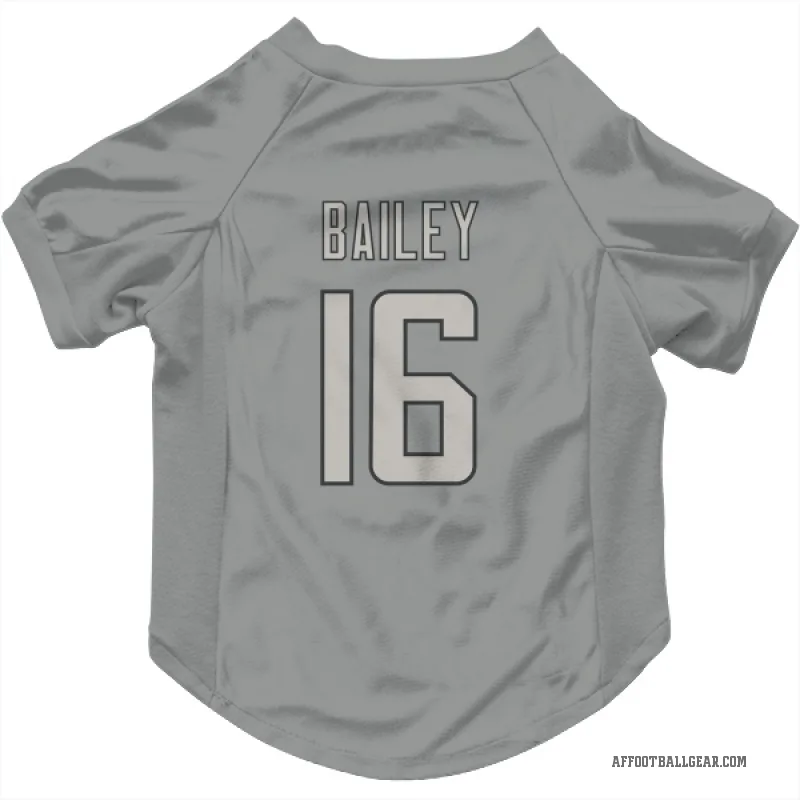 Jake Bailey  Charcoal Atlanta Falcons  Cat & Dog Pet Jersey