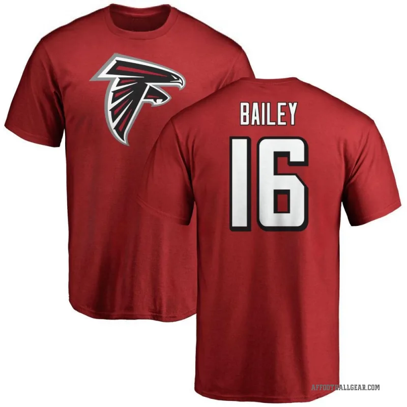 Jake Bailey Men's Red Atlanta Falcons Logo T-Shirt -