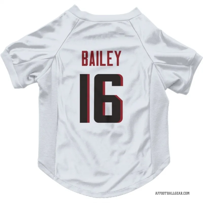 Jake Bailey  White Atlanta Falcons  Cat & Dog Pet Jersey