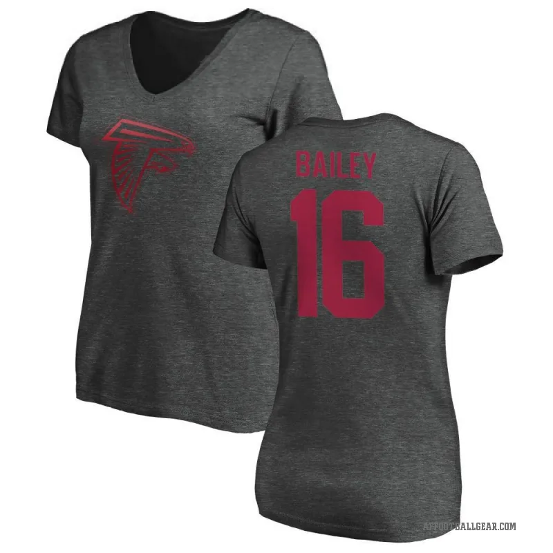 Jake Bailey Women's Ash Atlanta Falcons One Color T-Shirt -