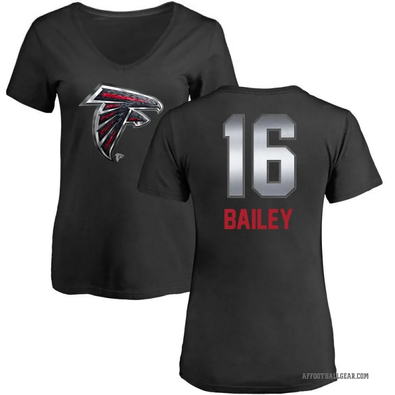Jake Bailey Women's Black Atlanta Falcons Midnight Mascot T-Shirt -