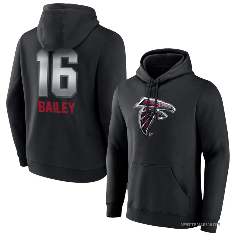 Jake Bailey Youth Black Atlanta Falcons Midnight Mascot Pullover Hoodie