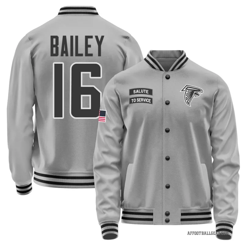 Jake Bailey Youth Gray Atlanta Falcons Salute to Service Performance Jacket