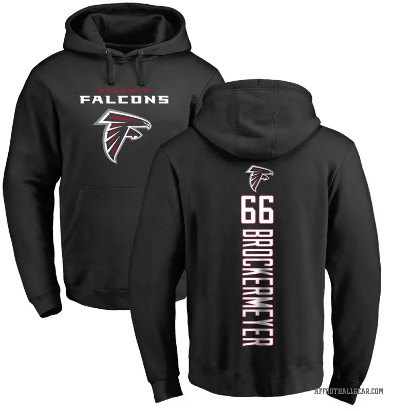 James Brockermeyer Men's Black Atlanta Falcons Pro Line Backer Pullover Hoodie