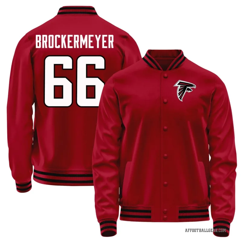James Brockermeyer Men's Red Atlanta Falcons Full-Snap Jacket