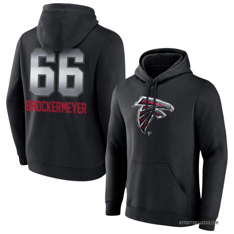 James Brockermeyer Youth Black Atlanta Falcons Midnight Mascot Pullover Hoodie