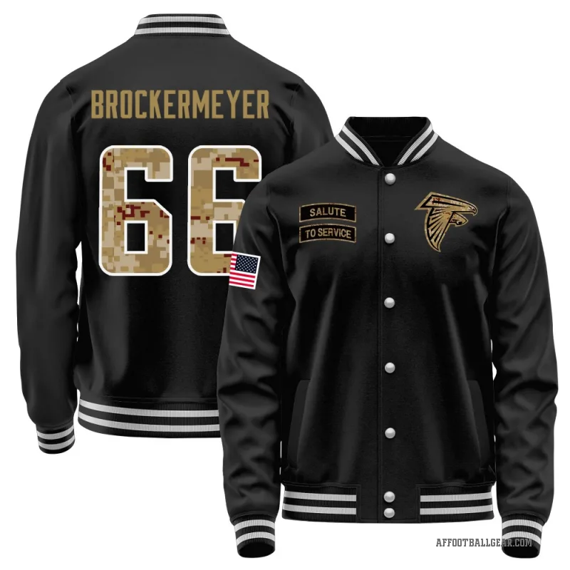 James Brockermeyer Youth Black Atlanta Falcons Salute to Service Sideline Performance Jacket