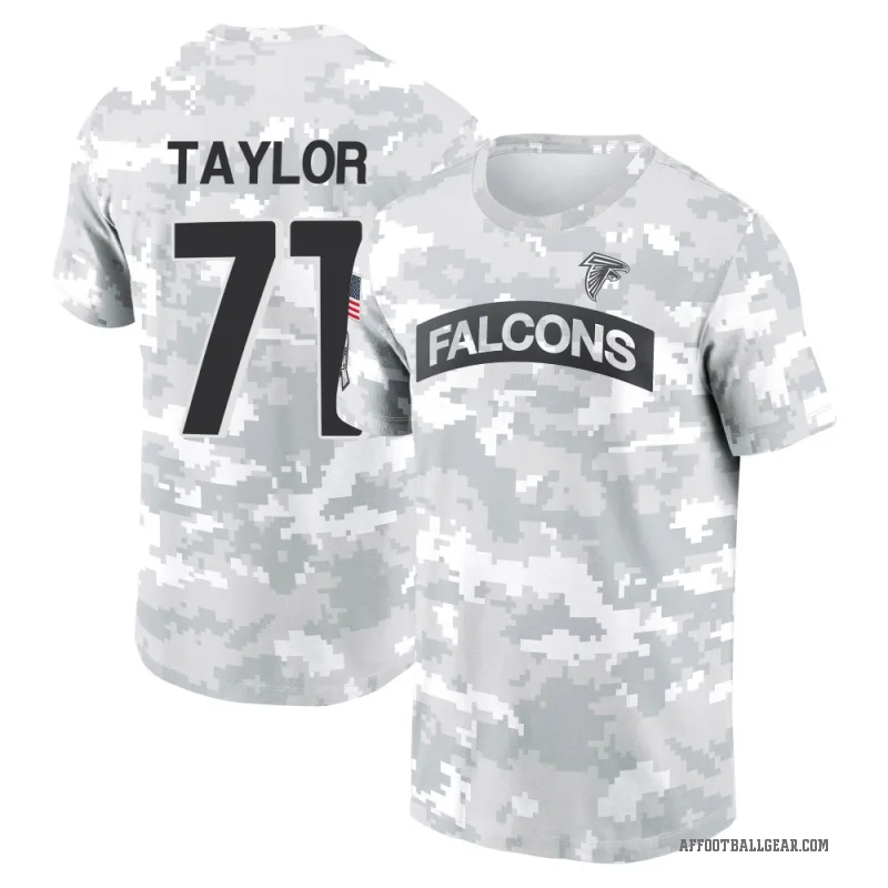 Jawaan Taylor Men's Camo Atlanta Falcons Arctic 2024 Salute to Service Performance T-Shirt