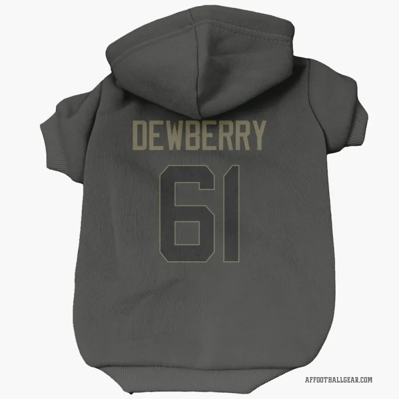 Kam Dewberry  Black Atlanta Falcons  Service Cat & Dog Pet Hoodie