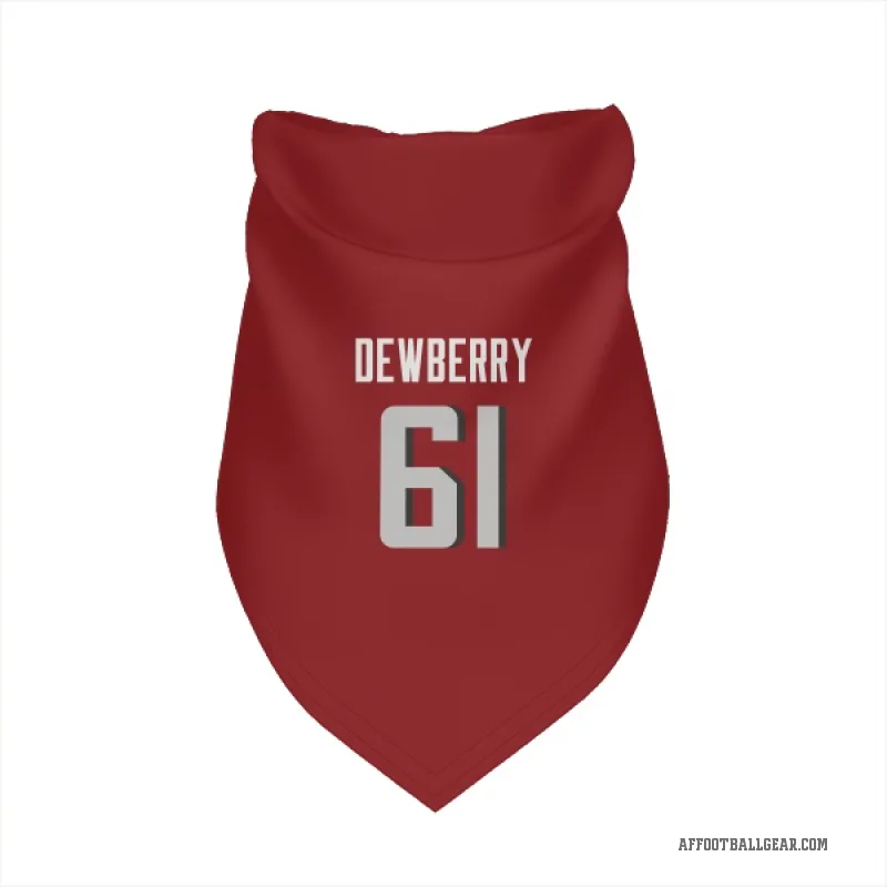Kam Dewberry  Red Atlanta Falcons  Cat & Dog Pet Bandana