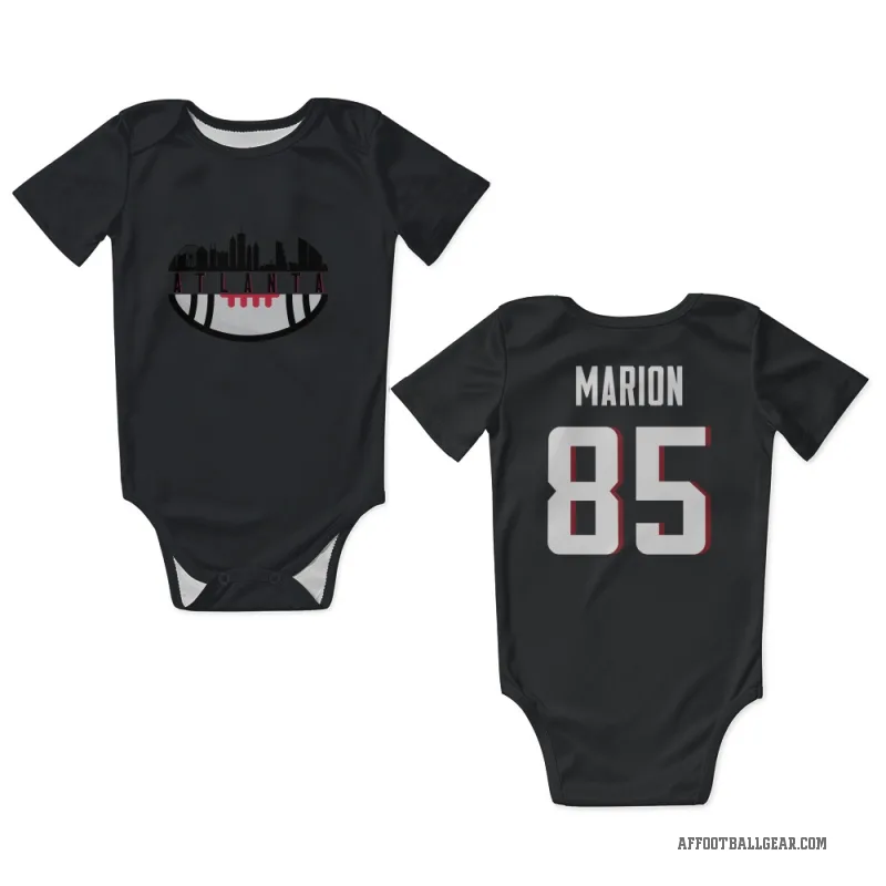 Keelan Marion  Black Atlanta Falcons  Newborn & Infant Bodysuit