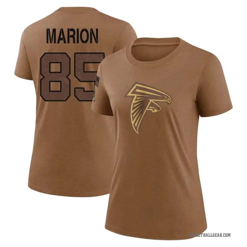 Keelan Marion Women's Brown Atlanta Falcons 2023 Salute To Service Performance T-Shirt