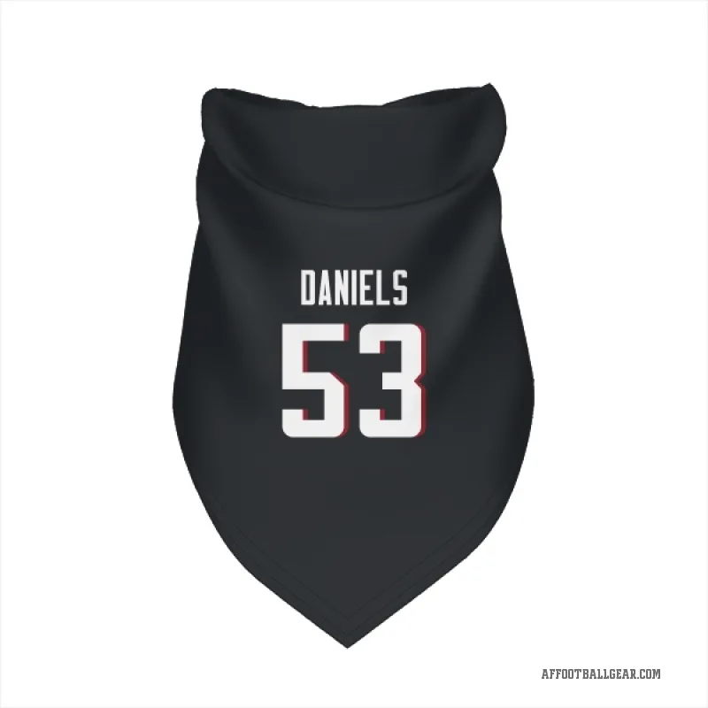 Kendal Daniels  Black Atlanta Falcons  Cat & Dog Pet Bandana
