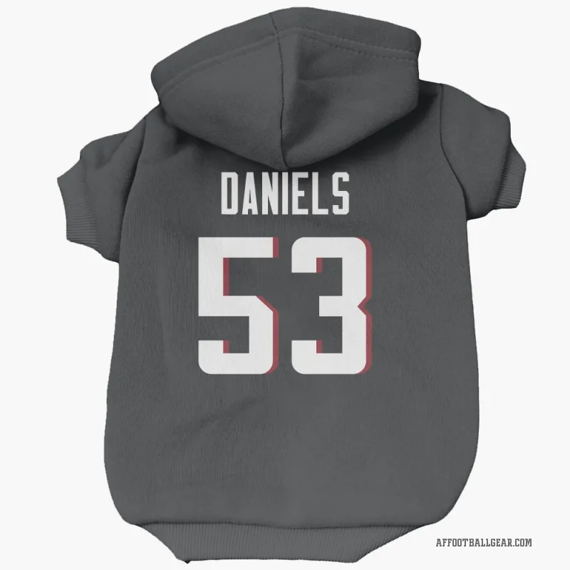 Kendal Daniels  Black Atlanta Falcons  Cat & Dog Pet Hoodie