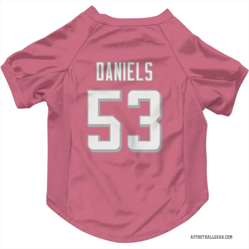Kendal Daniels  Pink Atlanta Falcons  Cat & Dog Pet Jersey