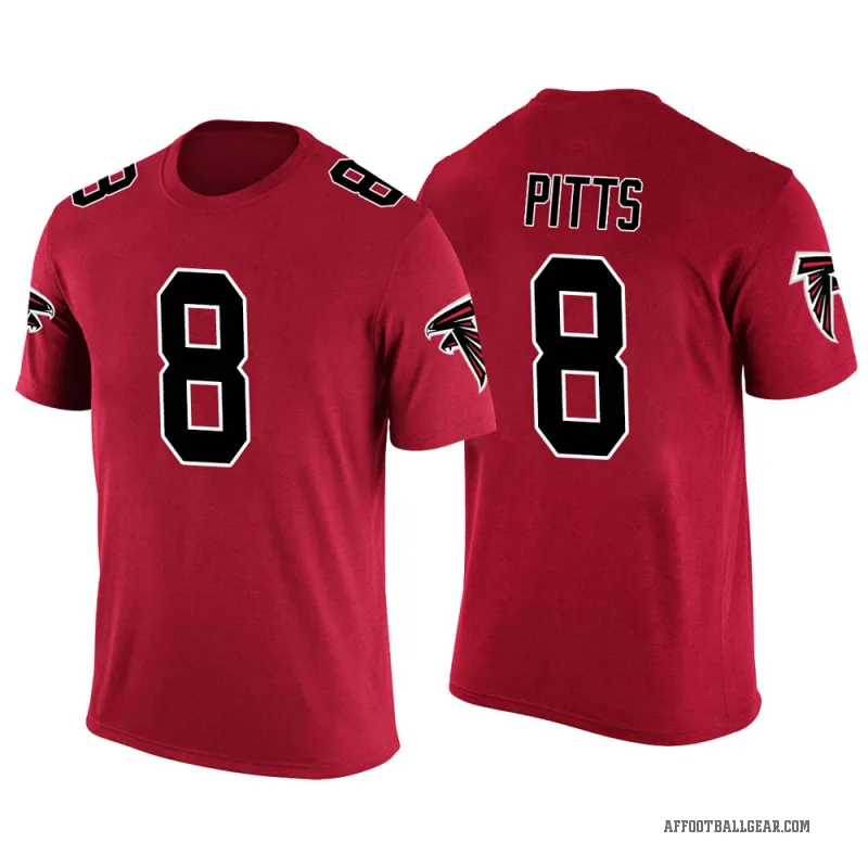 Kyle Pitts Youth Red Atlanta Falcons Color Rush T-Shirt