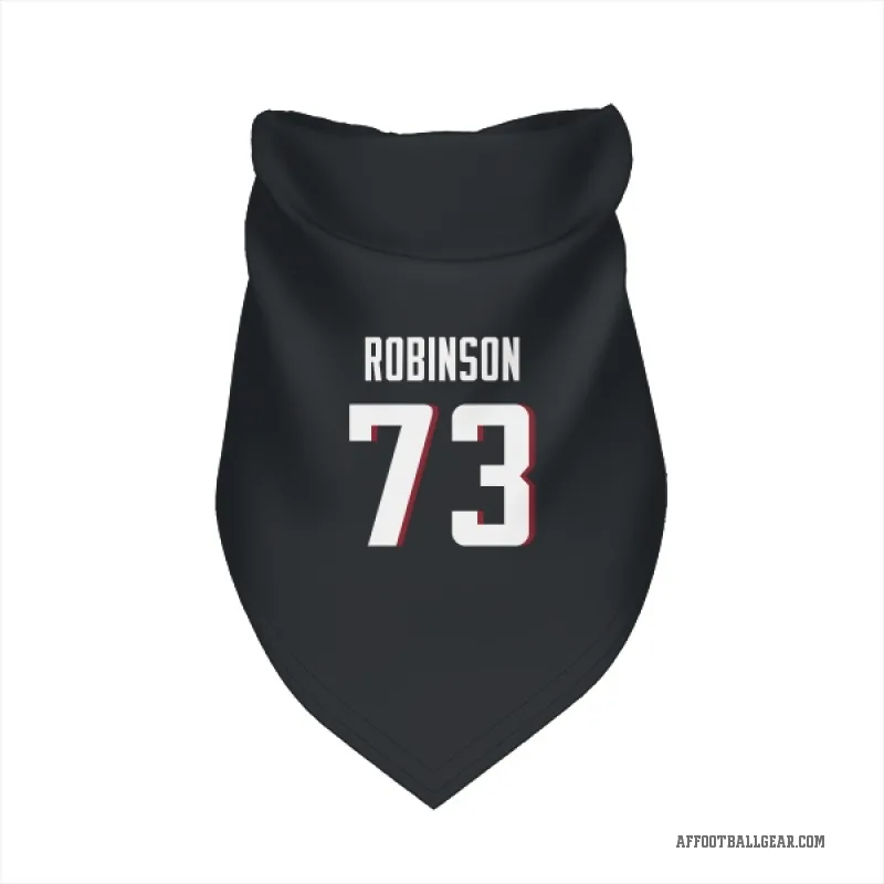 Layden Robinson  Black Atlanta Falcons  Cat & Dog Pet Bandana