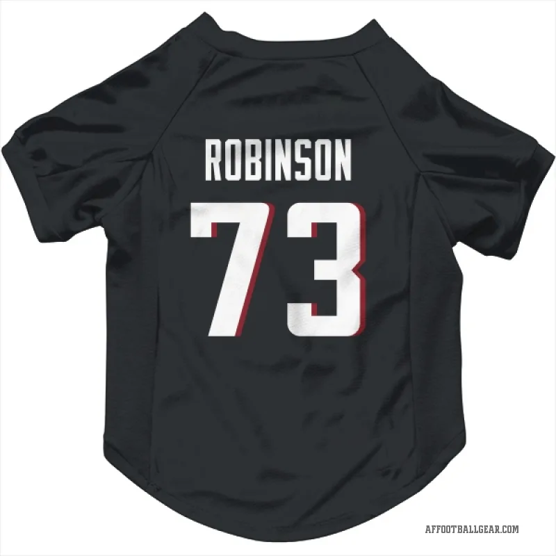 Layden Robinson  Black Atlanta Falcons  Cat & Dog Pet Jersey
