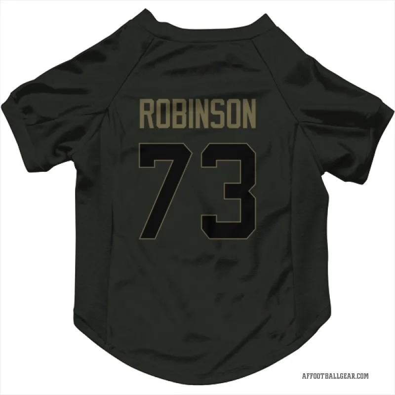 Layden Robinson  Black Atlanta Falcons  Service Cat & Dog Pet Jersey