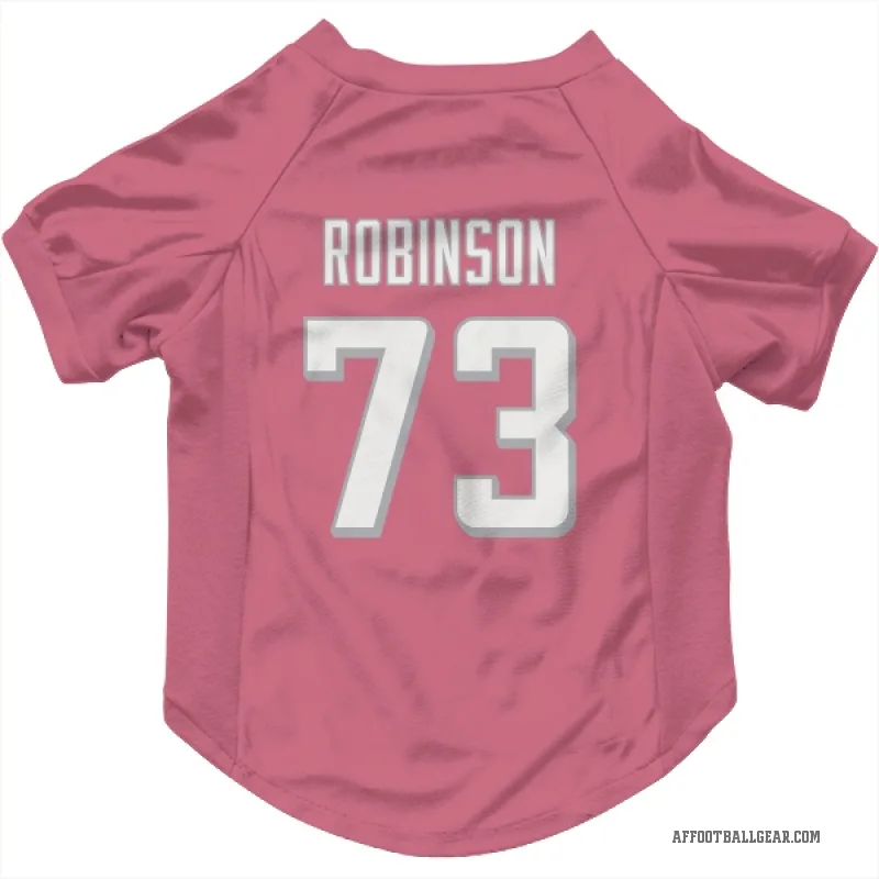 Layden Robinson  Pink Atlanta Falcons  Cat & Dog Pet Jersey