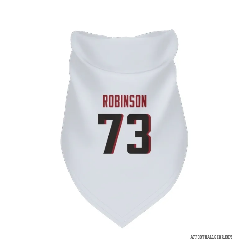 Layden Robinson  White Atlanta Falcons  Cat & Dog Pet Bandana