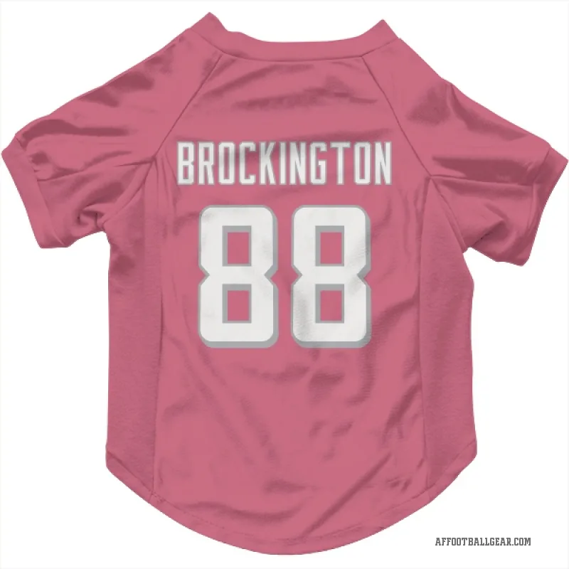 Le'Meke Brockington  Pink Atlanta Falcons  Cat & Dog Pet Jersey