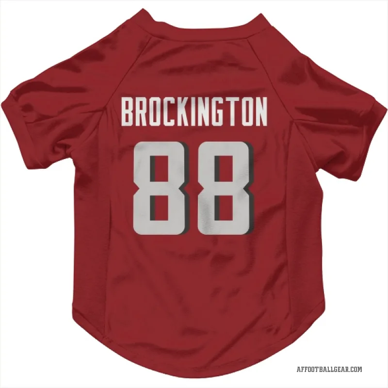 Le'Meke Brockington  Red Atlanta Falcons  Cat & Dog Pet Jersey