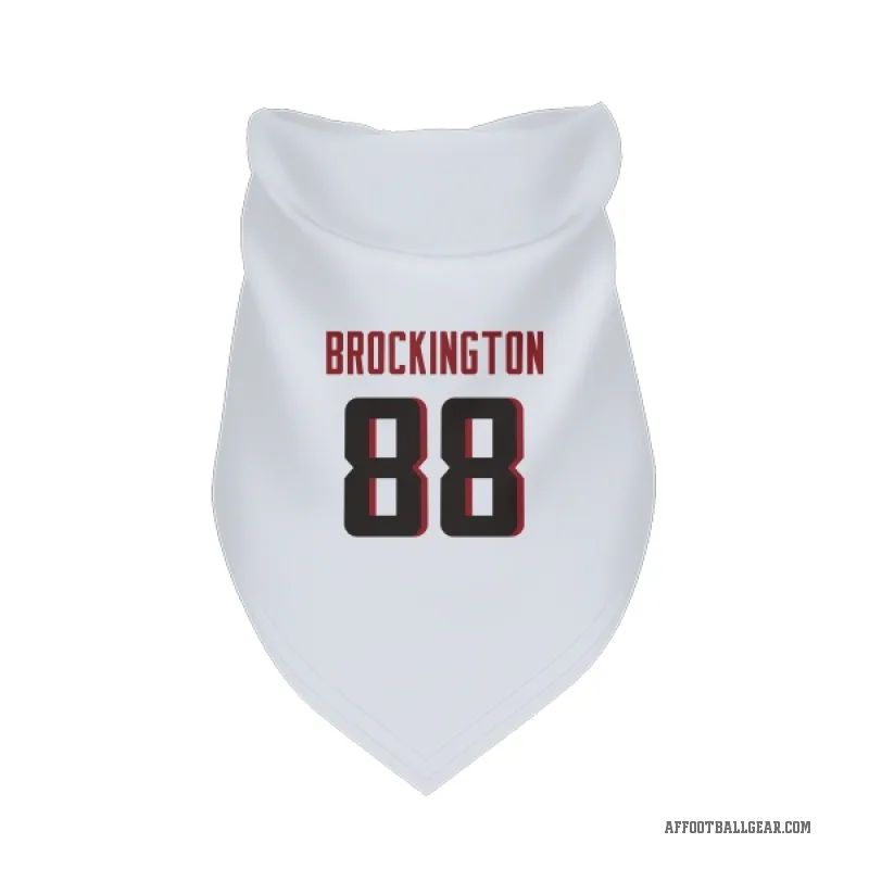 Le'Meke Brockington  White Atlanta Falcons  Cat & Dog Pet Bandana