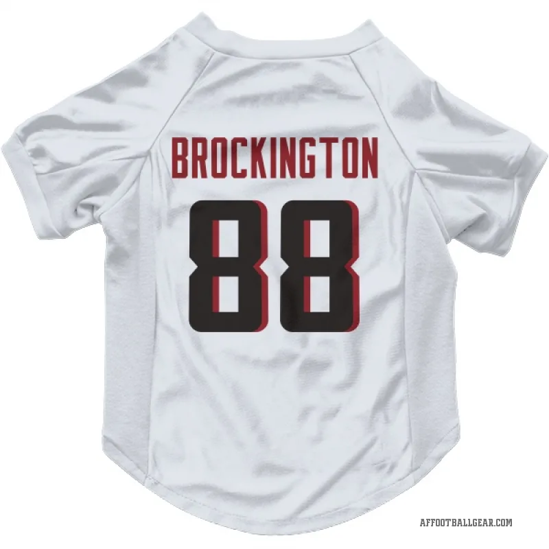 Le'Meke Brockington  White Atlanta Falcons  Cat & Dog Pet Jersey