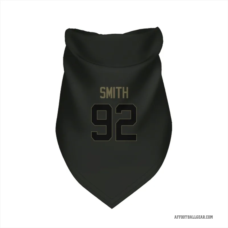Maason Smith  Black Atlanta Falcons  Service Cat & Dog Pet Bandana