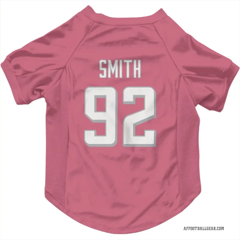 Maason Smith  Pink Atlanta Falcons  Cat & Dog Pet Jersey