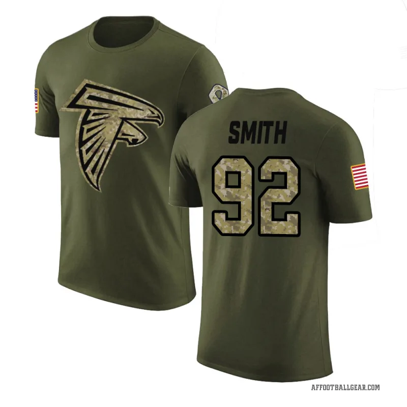 Maason Smith Youth Olive Atlanta Falcons Salute to Service T-Shirt