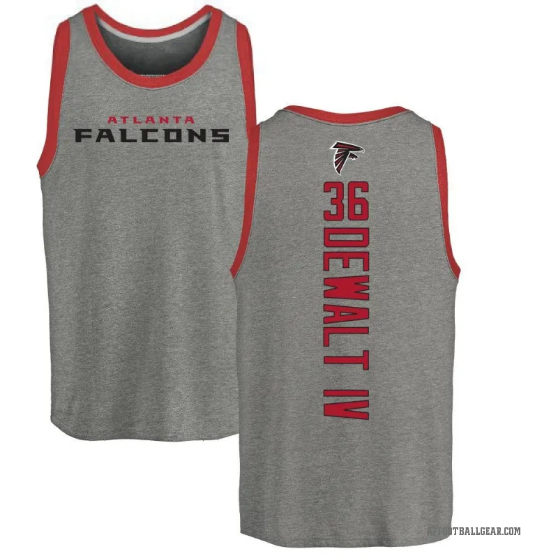 Malcolm DeWalt IV Youth Ash Atlanta Falcons Backer Tank Top -