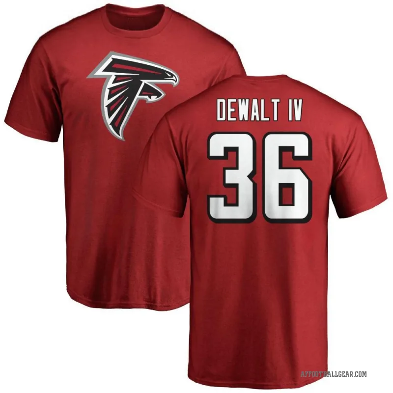 Malcolm DeWalt IV Youth Red Atlanta Falcons Logo T-Shirt -