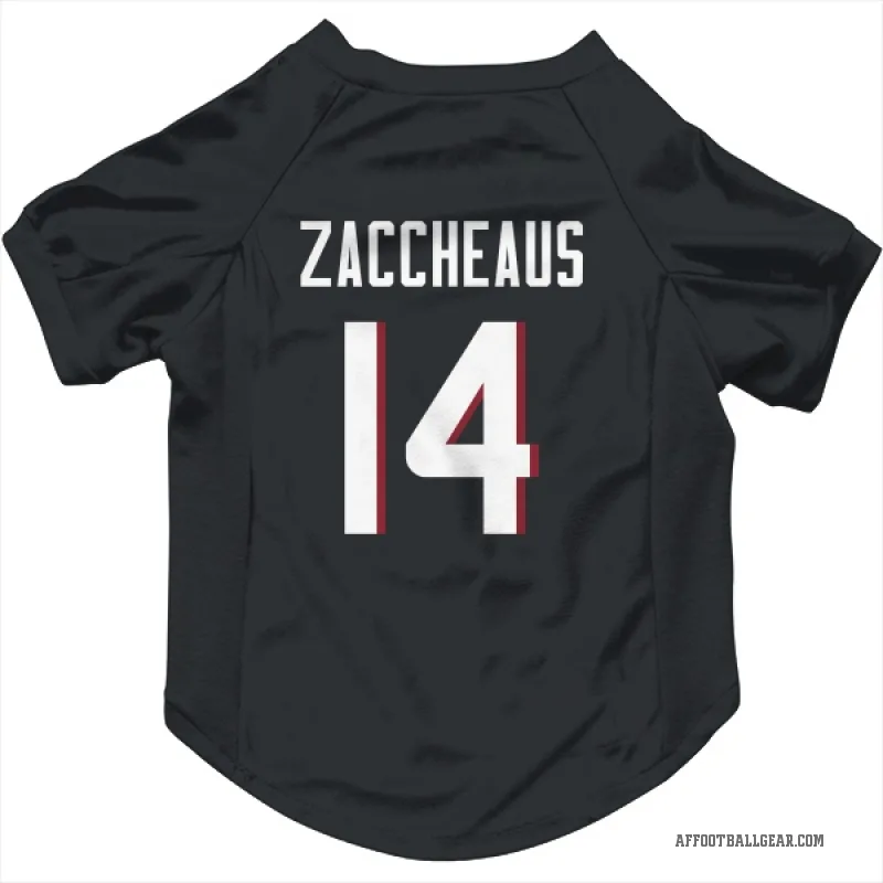 Olamide Zaccheaus  Black Atlanta Falcons  Cat & Dog Pet Jersey