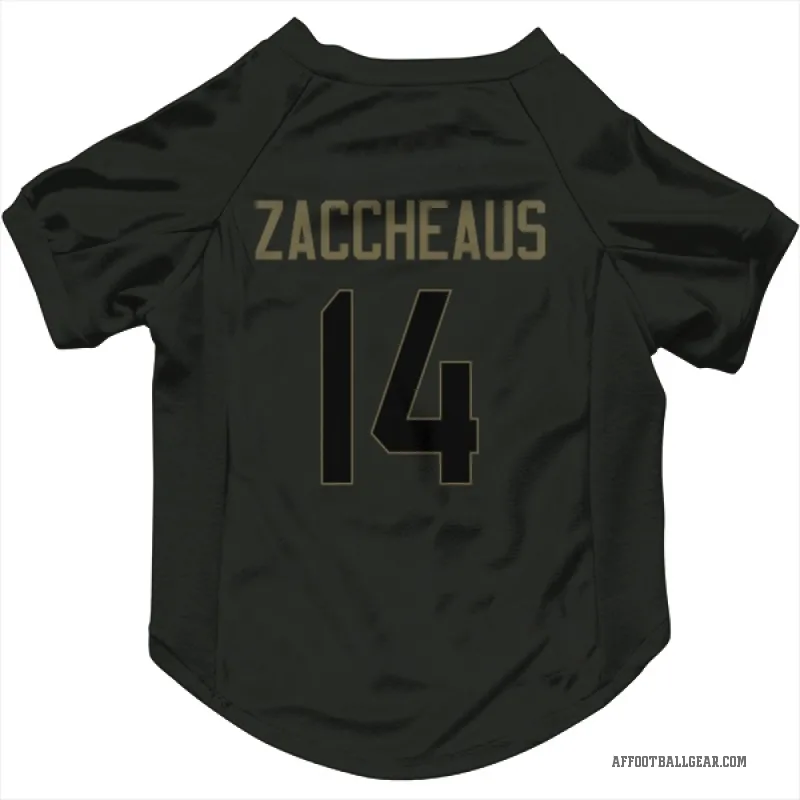 Olamide Zaccheaus  Black Atlanta Falcons  Service Cat & Dog Pet Jersey