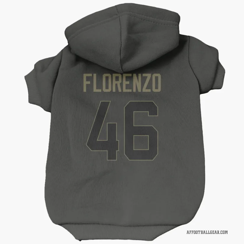 Philip Florenzo  Black Atlanta Falcons  Service Cat & Dog Pet Hoodie