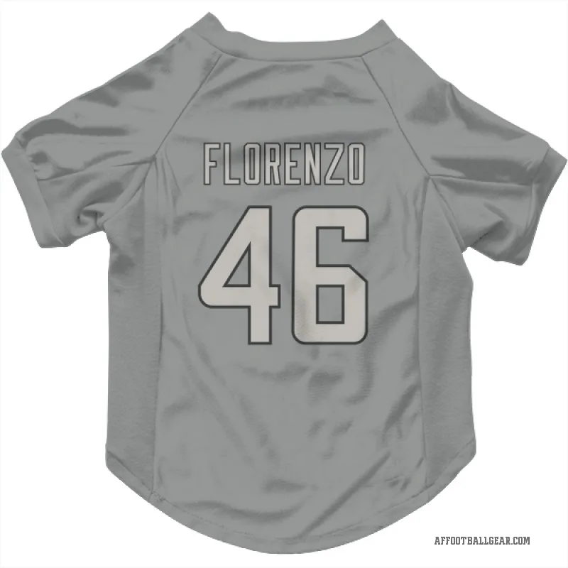 Philip Florenzo  Charcoal Atlanta Falcons  Cat & Dog Pet Jersey