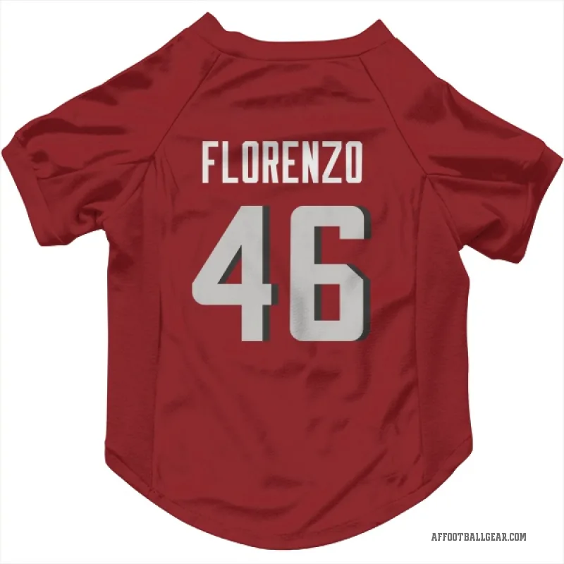 Philip Florenzo  Red Atlanta Falcons  Cat & Dog Pet Jersey