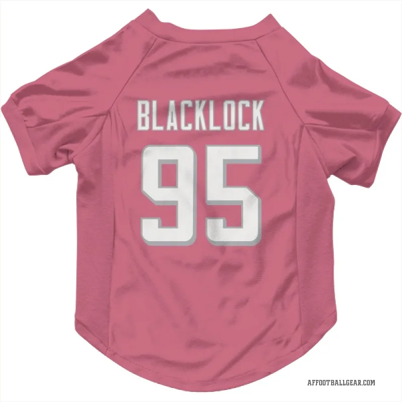 Ross Blacklock  Pink Atlanta Falcons  Cat & Dog Pet Jersey
