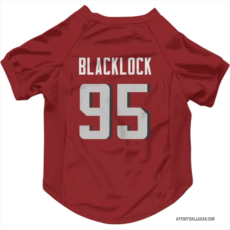 Ross Blacklock  Red Atlanta Falcons  Cat & Dog Pet Jersey