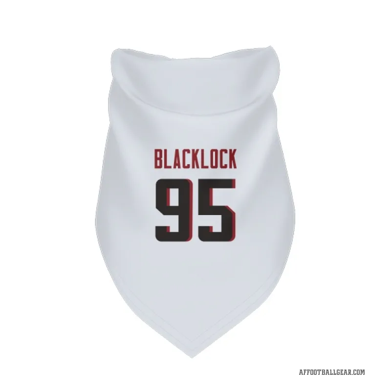 Ross Blacklock  White Atlanta Falcons  Cat & Dog Pet Bandana