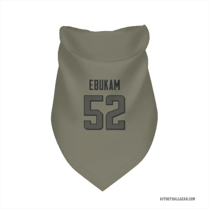 Samson Ebukam  Olive Atlanta Falcons  Cat & Dog Pet Bandana