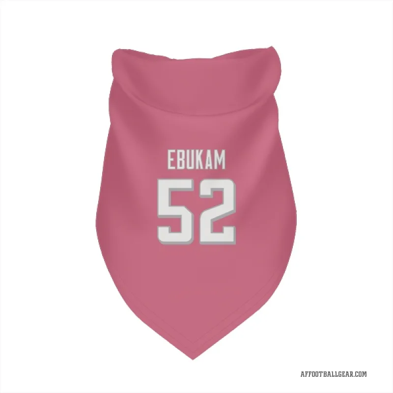 Samson Ebukam  Pink Atlanta Falcons  Cat & Dog Pet Bandana