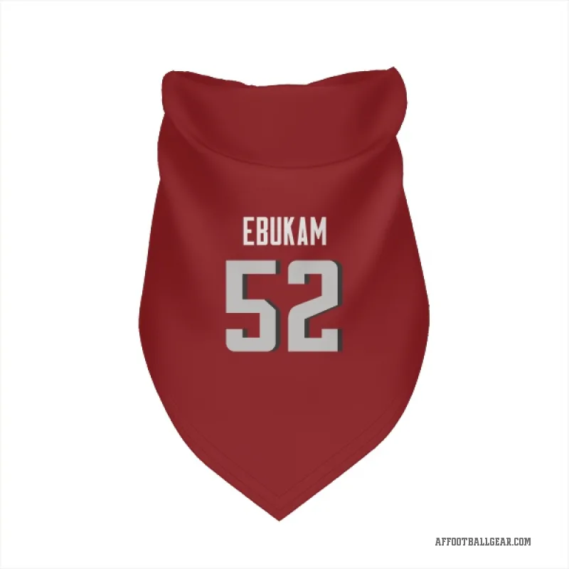 Samson Ebukam  Red Atlanta Falcons  Cat & Dog Pet Bandana