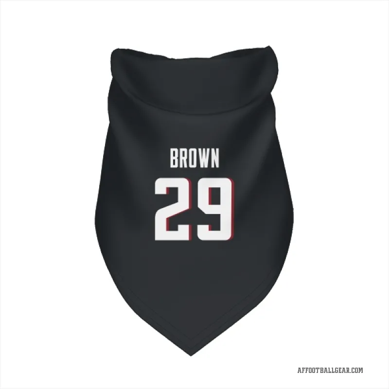 Sydney Brown  Black Atlanta Falcons  Cat & Dog Pet Bandana