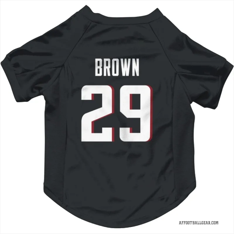 Sydney Brown  Black Atlanta Falcons  Cat & Dog Pet Jersey