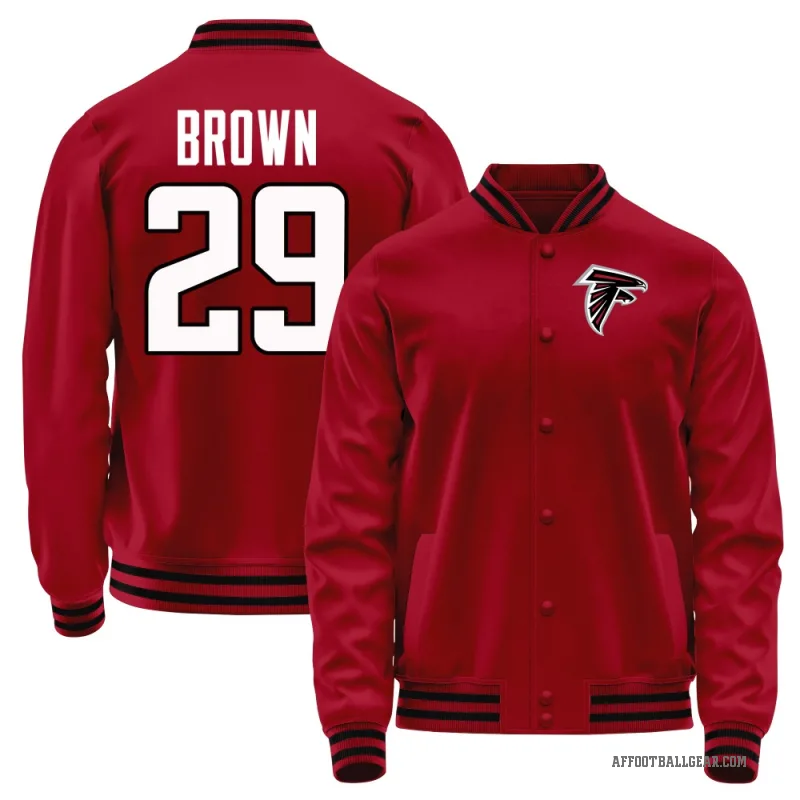 Sydney Brown Men's Red Atlanta Falcons Full-Snap Jacket