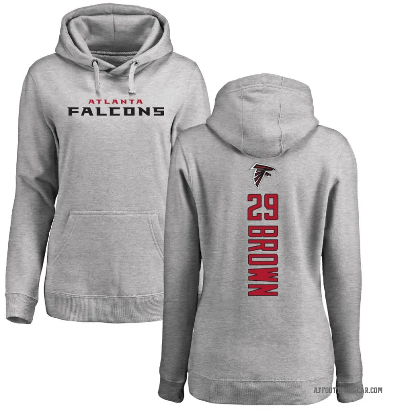 Sydney Brown Women's Brown Atlanta Falcons Pro Line Ash Backer Pullover Hoodie