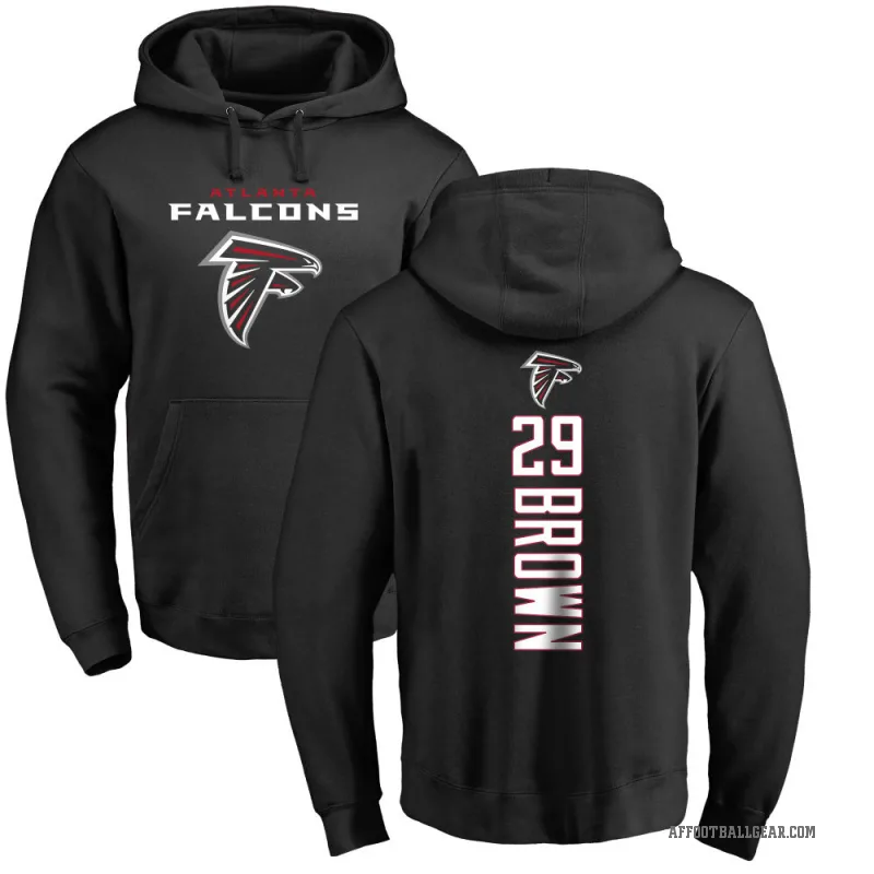 Sydney Brown Youth Black Atlanta Falcons Pro Line Backer Pullover Hoodie